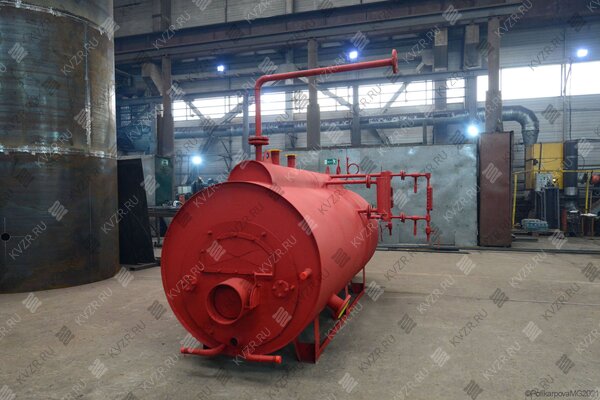 Паровой котел КП 300 на мазутном топливе