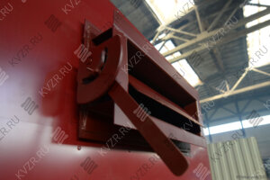 Шибер газохода для котла 0.9 МВт