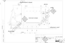 Аэродинамическая схема котла КВм-1.1 с ТШПМ