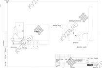 Схема котла КВм-1.1 с ТШПМ с золоуловителем