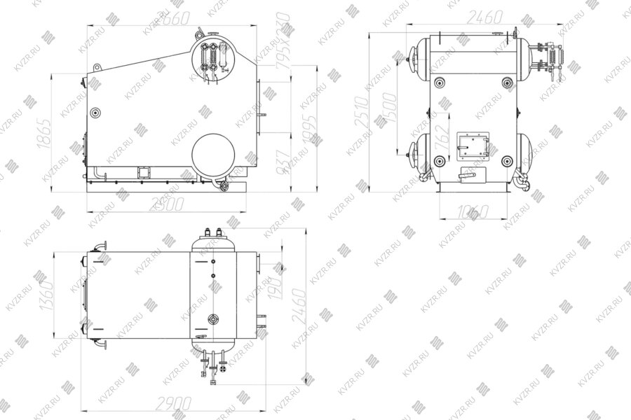 Котел Е 1 9 схема