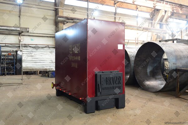 Твердотопливный котел 500 кВт водогрейный