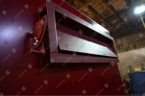 Шибер газохода котла утилизатора отходов 300 кВт